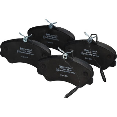 Valeo | Bremsbelagsatz, Scheibenbremse | 302609A