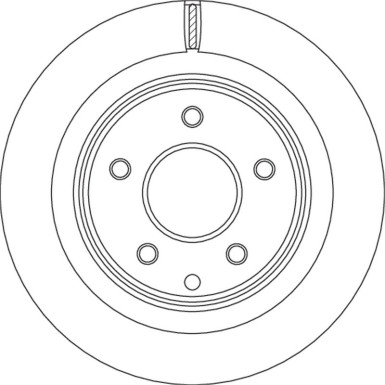 TRW | Bremsscheibe | DF4745