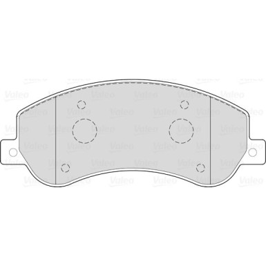 Valeo | Bremsbelagsatz, Scheibenbremse | 302337