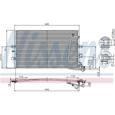 94301 Kondensator, Klimaanlage
