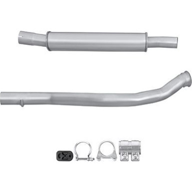 Hella Vorschalldämpfer Easy2Fit – PARTNERED with Faurecia 8LB 366 021-571