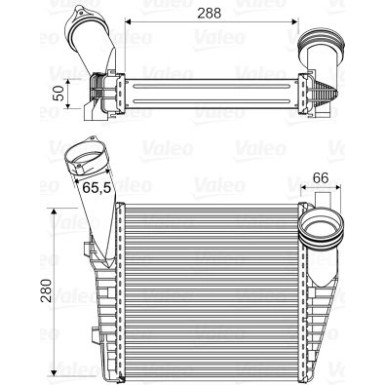 818814 Ladeluftkühler 818814 Ladeluftkühler
