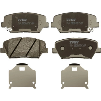 TRW Bremsbelagsatz, Scheibenbremse COTEC GDB3549