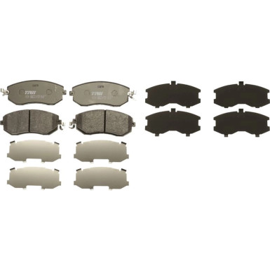 GDB3519 Bremsbelagsatz, Scheibenbremse COTEC