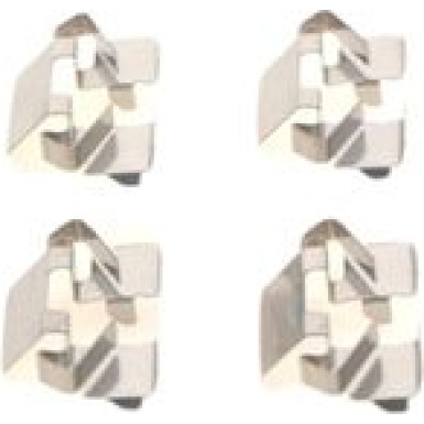 BOSCH | Zubehörsatz, Scheibenbremsbelag | 1 987 474 705