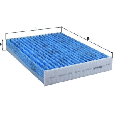 LAO 891 Filter, Innenraumluft CareMetix® LAO 891 Filter, Innenraumluft CareMetix®