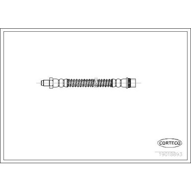 Corteco | Bremsschlauch | 19018893