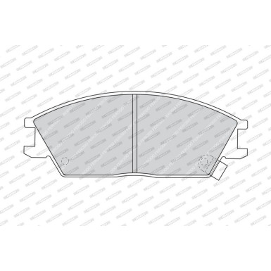 FDB435 Bremsbelagsatz, Scheibenbremse PREMIER ECO FRICTION
