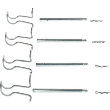 BOSCH Zubehörsatz, Scheibenbremsbelag 1 987 474 054