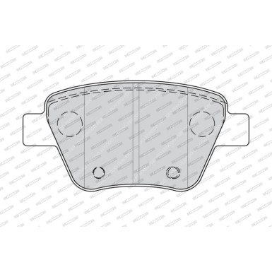 FDB4316 Bremsbelagsatz, Scheibenbremse PREMIER ECO FRICTION