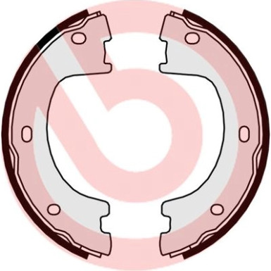 Brembo Bremsbackensatz, Feststellbremse ESSENTIAL LINE S 50 521