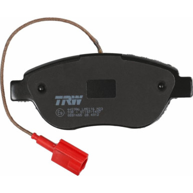 TRW Bremsbelagsatz, Scheibenbremse COTEC GDB1655