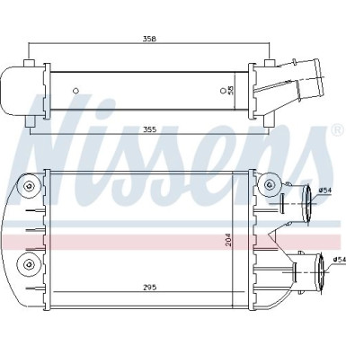96701 Ladeluftkühler ** FIRST FIT **