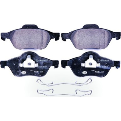 8DB 355 009-091 Bremsbelagsatz, Scheibenbremse