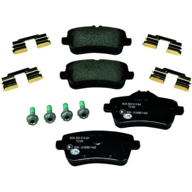 Hella Pagid | Bremsbelagsatz, Scheibenbremse | 8DB 355 019-841
