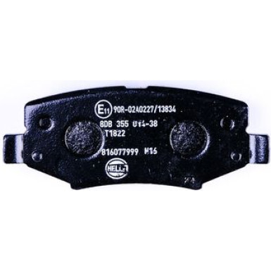 8DB 355 014-381 Bremsbelagsatz, Scheibenbremse 8DB 355 014-381 Bremsbelagsatz, Scheibenbremse