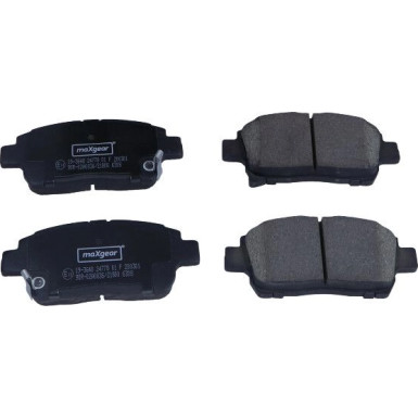 19-3648 Bremsbelagsatz, Scheibenbremse