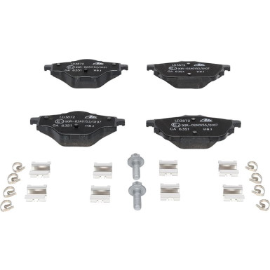 13.0470-3872.2 Bremsbelagsatz, Scheibenbremse ATE Ceramic