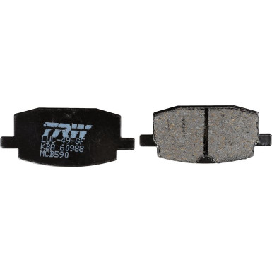 TRW Bremsbelagsatz, Scheibenbremse Organic Allround MCB590
