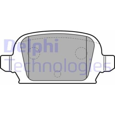 LP1677 Bremsbelagsatz, Scheibenbremse