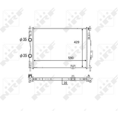 59061 Kühler, Motorkühlung