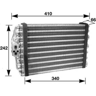 Mahle | Verdampfer, Klimaanlage | AE 46 000S Mahle | Verdampfer, Klimaanlage | AE 46 000S