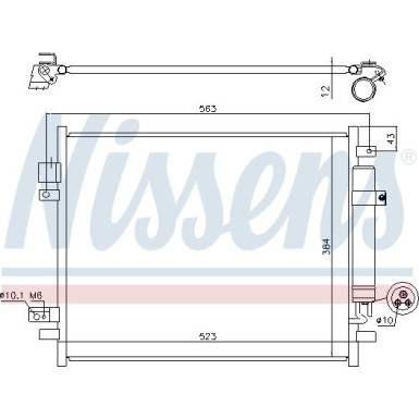 940789 Kondensator, Klimaanlage ** FIRST FIT ** 940789 Kondensator, Klimaanlage ** FIRST FIT **