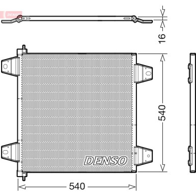 DENSO 6SEU14C Klimakompressor DCP02038