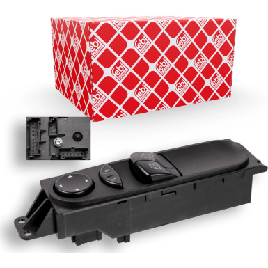 FEBI BILSTEIN 107928 Schalter, Fensterheber FEBI BILSTEIN 107928 Schalter, Fensterheber