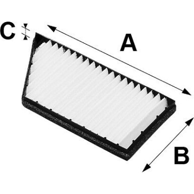 698488 Filter, Innenraumluft VALEO ESSENTIAL 698488 Filter, Innenraumluft VALEO ESSENTIAL