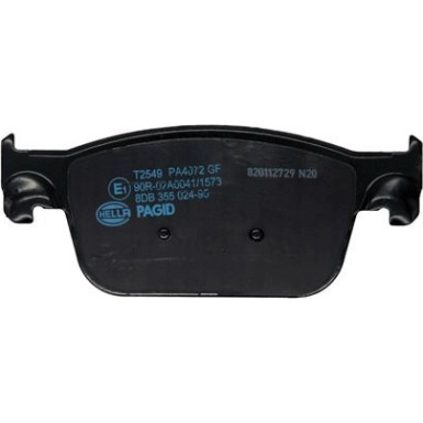 Hella Pagid | Bremsbelagsatz, Scheibenbremse | 8DB 355 024-951