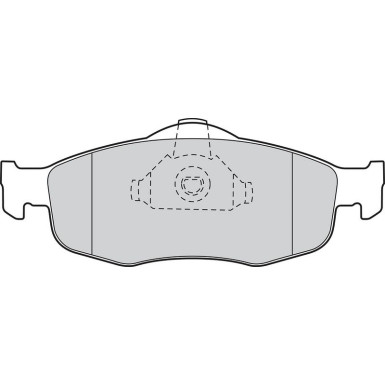 Valeo | Bremsbelagsatz, Scheibenbremse | 301034