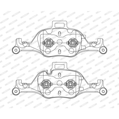 FDB5114 Bremsbelagsatz, Scheibenbremse PREMIER ECO FRICTION