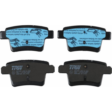 GDB1665 Bremsbelagsatz, Scheibenbremse COTEC