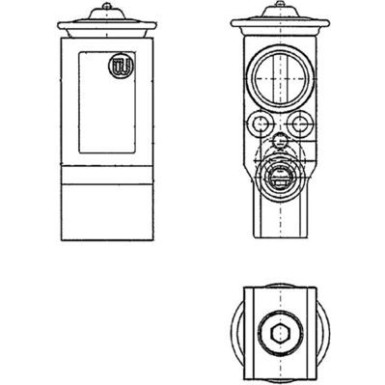 Mahle Expansionsventil, Klimaanlage BEHR Premium Line AVE 61 000P Mahle Expansionsventil, Klimaanlage BEHR Premium Line AVE 61 000P