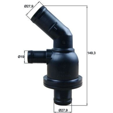 Mahle Thermostat, Kühlmittel BEHR TH 55 87