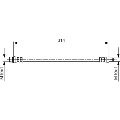 1 987 481 718 Bremsschlauch