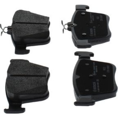 BOSCH | Bremsbelagsatz, Scheibenbremse | 0 986 494 658