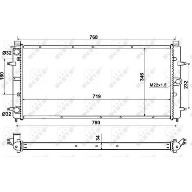 509514 Kühler, Motorkühlung EASY FIT