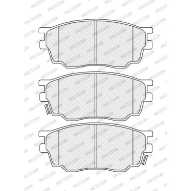 FDB1707 Bremsbelagsatz, Scheibenbremse PREMIER ECO FRICTION