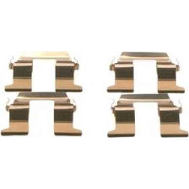 BOSCH | Zubehörsatz, Scheibenbremsbelag | 1 987 474 633