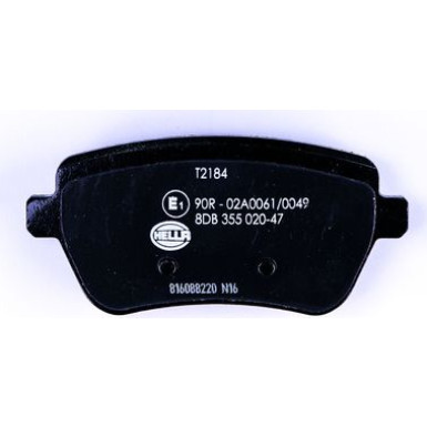 8DB 355 020-471 Bremsbelagsatz, Scheibenbremse