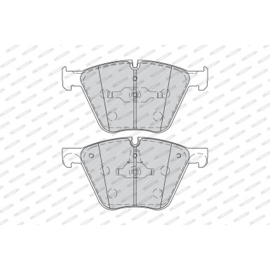 Ferodo Bremsbelagsatz, Scheibenbremse FUSE+ Technology FDB4258
