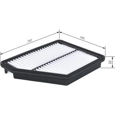 BOSCH 1 457 433 584 Luftfilter