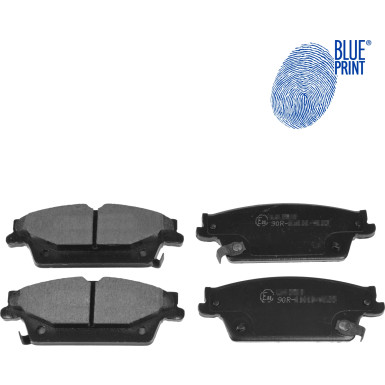 Blue Print | Bremsbelagsatz, Scheibenbremse | ADA104252
