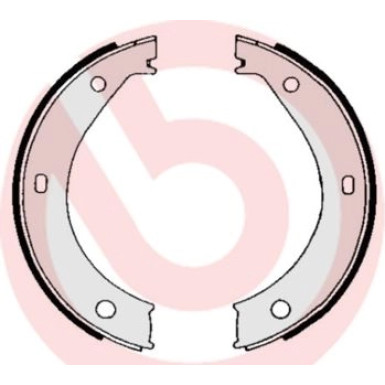 Brembo Bremsbackensatz, Feststellbremse ESSENTIAL LINE S 06 503