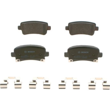 0 986 424 124 Bremsbelagsatz, Scheibenbremse