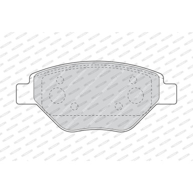 FDB1409 Bremsbelagsatz, Scheibenbremse PREMIER FDB1409 Bremsbelagsatz, Scheibenbremse PREMIER