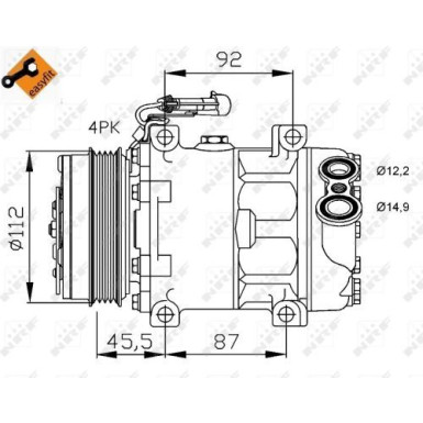 32701 Kompressor, Klimaanlage EASY FIT
