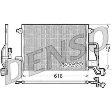 Denso | Kondensator, Klimaanlage | DCN32018